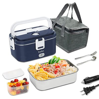 #ad Electric Lunch Box Food Heater 60W Food Warmer Portable Self Heating Lunch Bo... $29.26