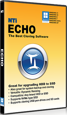 #ad NTI Echo 5 New Version for 2024 Disk Cloning amp; Migration Software $99.99