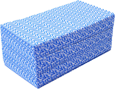 #ad KMAKII 80 Pack Disposable Dish Cloths Heavy Duty Reusable Cleaning Wipes Dish 14 $26.95