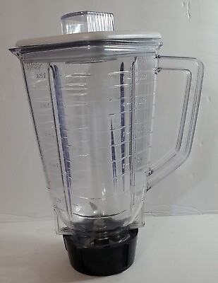 Oster Osterizer Plastic Replacement Blender Jar Pitcher w Lid amp; blades $12.99