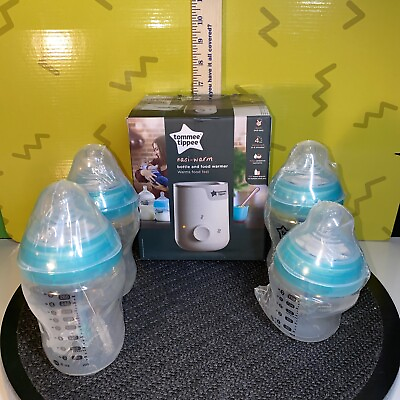 #ad Tommee Tippee Easi Warm Electric Bottle amp; Food Pouch Warmer Baby Food amp; 4 Bottle $20.80
