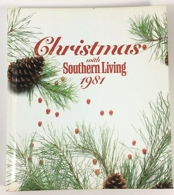 Christmas with Southern Living 1981 Oxmoor House Conard Voce Decor Food Parties $7.65