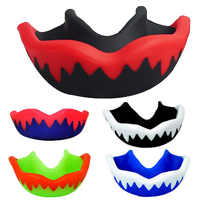 #ad Sports Mouth Guard Boxing MMA Hockey Mouth Protection Sports Braces Gum Shield $8.09