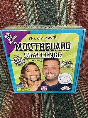 #ad The Original Mouthguard Challenge Game with 550 Challenges 5 Mouth Guards $9.99