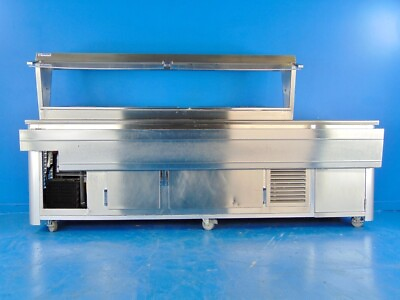 #ad Atlas RB 5 9 ft Refrigerated Salad Bar Buffet Serving Line with Food Guard $3950.00