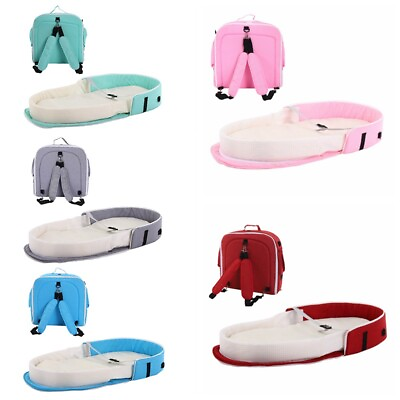 Travel Baby Portable Bassinet Crib Cradles Newborn Sleeping Bed Basket Backpack $24.59