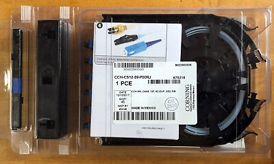 40 Corning CCH CS12 59 P00RJ Pigtail Splice Cassettes BRAND NEW in CASES 40 $9500.00