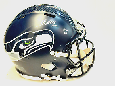 #ad Shaun Alexander MVP 05 Signed Seattle Seahawks Authentic NFL Full Helmet Beckett $299.00