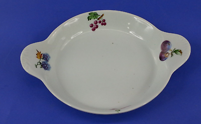 #ad Vintage Dish Cordon Bleu Flowers Round Au Gratin BIA Small $12.98