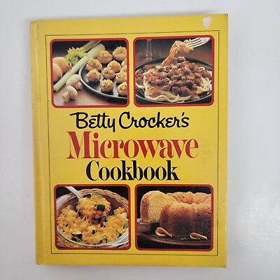 #ad Anyone Can Cook Cookbook Lot Betty Crocker Microwave Meals In Minutes Prep $11.30