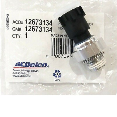 #ad AC Delco Engine Oil Pressure Sensor GM OEM 12673134 FREE SHIPPING FAST DELIVERY $25.70