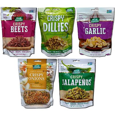 #ad Crispy Salad Topping Variety Pack Includes Crispy Beets Cucumbers Garlic $27.25