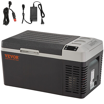 #ad VEVOR Portable Car Refrigerator Freezer Compressor 21Qt Single Zone for Car Home $140.99