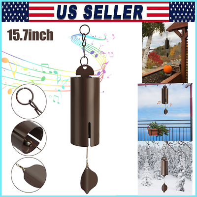 #ad #ad Large Deep Resonance Serenity Metal Bell Heroic Wind Chimes Outdoor Home Decor $11.99