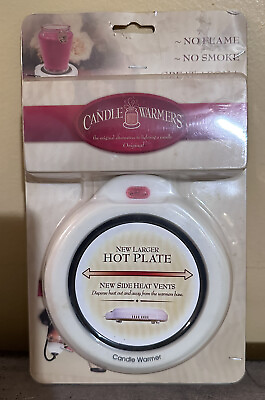 #ad #ad Candle Warmers Original Electric Plate Warmer For Jar Candles New In Packaging $15.00