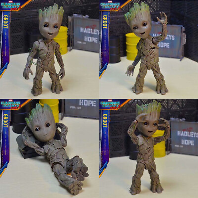 #ad Guardians of the Galaxy Baby Groot Life Size HT LMS005 26CM Action Figure No Box $39.99