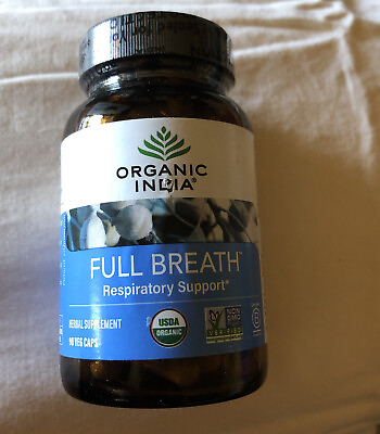 Full Breath Respiratory Support 90 Veg Caps $5.49