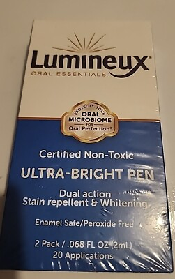 #ad #ad Lumineux Ultra Bright Whitening Pen 2 Pack Dual Action Stain Repellant 11 23 $12.95