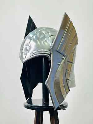 #ad Medieval Thor helmet Ragnarok movie Halloween costume Wearable helmet SCA LARP C $220.00