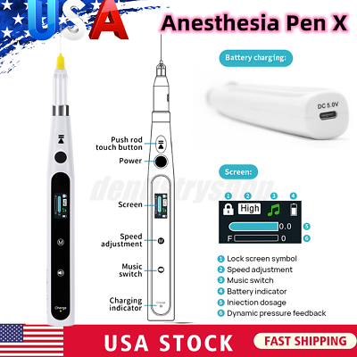 US Dental Electric Painless Oral Local Anesthesia Delivery Device Injection Pen $82.99