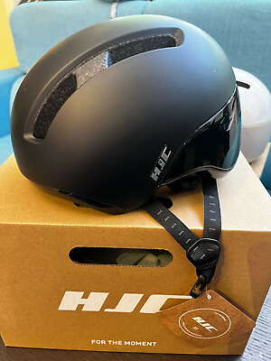 #ad HJC Calido Urban Helmet 55 59cm Size M MT.GL Black $99.00
