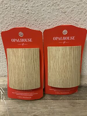 #ad 🏜️ Opalhouse Decorative Electric Scented Oil Warmer Plug In Lot of 2 🆕️ $21.99
