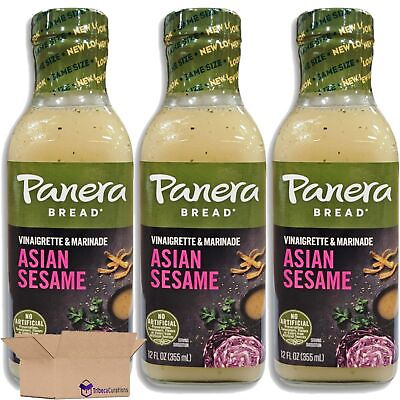 #ad Asian Sesame Vinaigrette Salad Dressing amp; Marinade by Panera 12 Ounce Pack o $27.99
