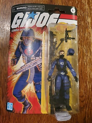 #ad STAR CASE INCLUDED G.I. Joe Retro Cobra Officer Walmart Exclusive NEW Sealed $17.99