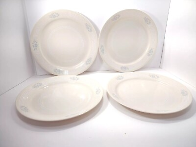 #ad Lot set of 4 Corelle Lace Bouquet dinner plates and 5 salad plates $30.00