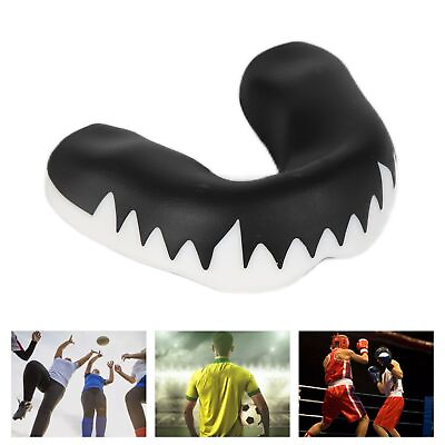 #ad #ad Sports Basketball Football Mouthguard Silicone Athletic Dental Guard $8.83