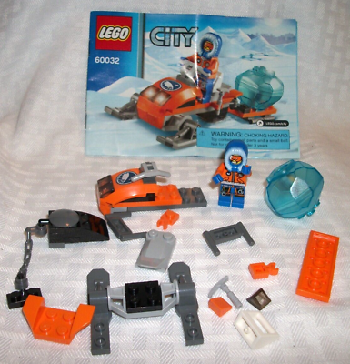 #ad LEGO LEGOS CITY ARTIC SNOWMOBILE WITH INSTRUCTIONS $7.99