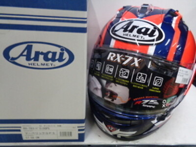 #ad Arai RX 7X MAVERICK GP5 Corsair X Full Face Helmet L Size 59 60cm Snell $777.00