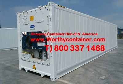 Refrigerator Container 40ft HC New One Trip Reefer Houston TX $32900.00