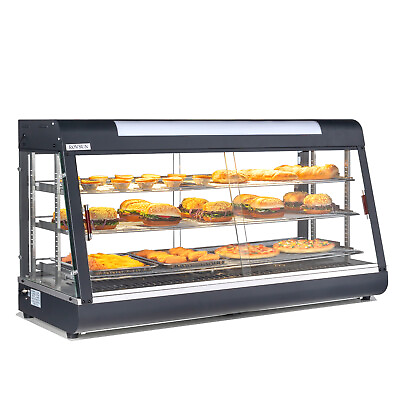 #ad #ad 48quot; Commercial Food Warmer Display 3 Tier Electric Countertop Pizza Warmer 1800W $444.99