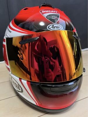 #ad #ad Arai Motorcycle Helmet Arai RX7 RR5 Ducati L size japan used $1200.00