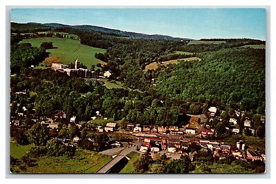 #ad #ad New York Callicoon Aerial View Delaware Sullivan County UNPOSTED $5.75