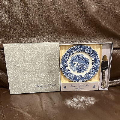 #ad Wedgwood amp; Co. Ltd Boxed Party Set Server and Plate $15.00