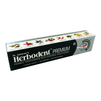 #ad 6 x Herbodent Premium Herbal Toothpaste With Natural Mouth Wash 100 g $130.13