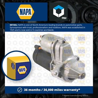 #ad Starter Motor fits VAUXHALL COMBO B C 1.4 1.6 94 to 12 Manual Transmission NAPA GBP 64.84