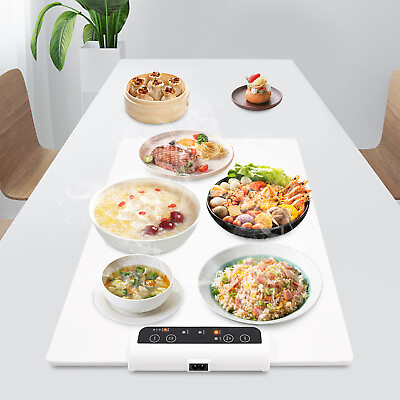 #ad Timer: 1h 2h 4h Food Warmer Mat 110V Foldable Electric Warming Tray $56.86