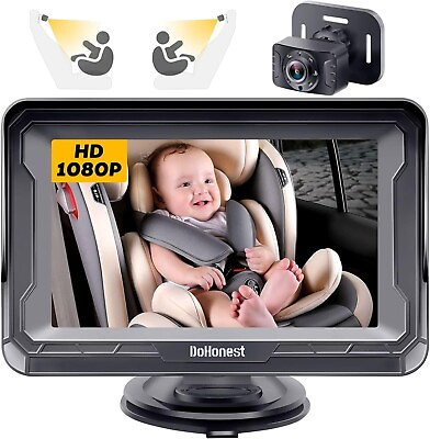 #ad Baby Car Camera HD Display Baby Car Mirror with Night Vision Feature 4.3 Inch $57.99
