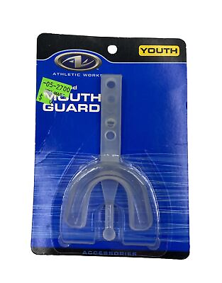 #ad #ad Athletic Works Mouth Guard Strapped Youth Brand New Sealed Accessories $2.99