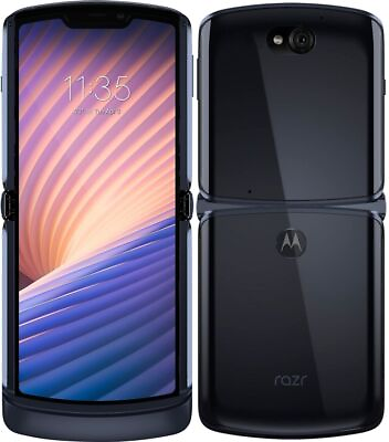 #ad Motorola Razr 5G XT2071 5 T Mobile Unlocked 256GB Black Good $209.99