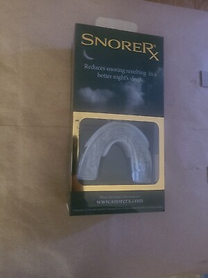 #ad SnoreRX Mouth Guard Storage Case Instruction Booklet amp; Fitting Handle NEW $37.99