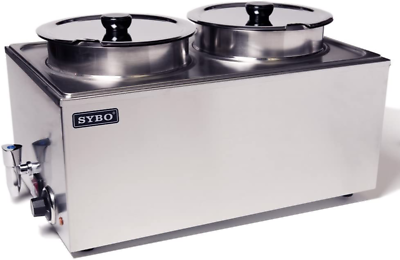 Commercial Grade Stainless Steel Bain Marie Buffet Food Warmer Steam Table for C $266.93