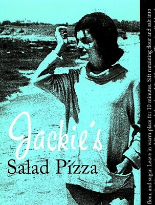#ad Jackie Kennedy Recipe Card by Stells Marrs 4#x27; x 6quot; Pizza Salad Recipe $7.99