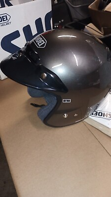 #ad Shoei Adult RJ Platinum R Motorcycle Helmet ANTHRACITE Size Large $224.95