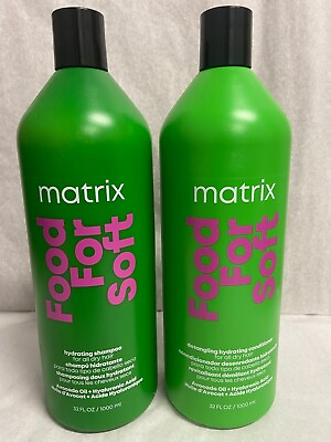 Matrix Food For Soft Hydrating Shampoo amp; Detangling Conditioner 32oz set $58.75