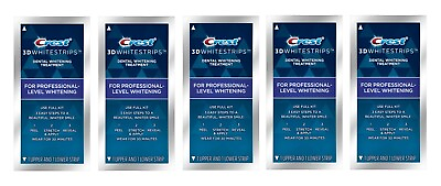 #ad Crest 3D Whitestrips Professional Effects AUTHENTIC 100% 10 strips 5 treatments $15.99