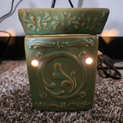 #ad AUTHENTIC SCENTSY quot;JAKARTA GREEN EAST INDIAquot; FULL SIZE ELECTRIC WARMER $20.00